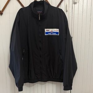 Augusta Sportswear Super Bowl Black Windbreaker Jacket, Size XL 02/05/06